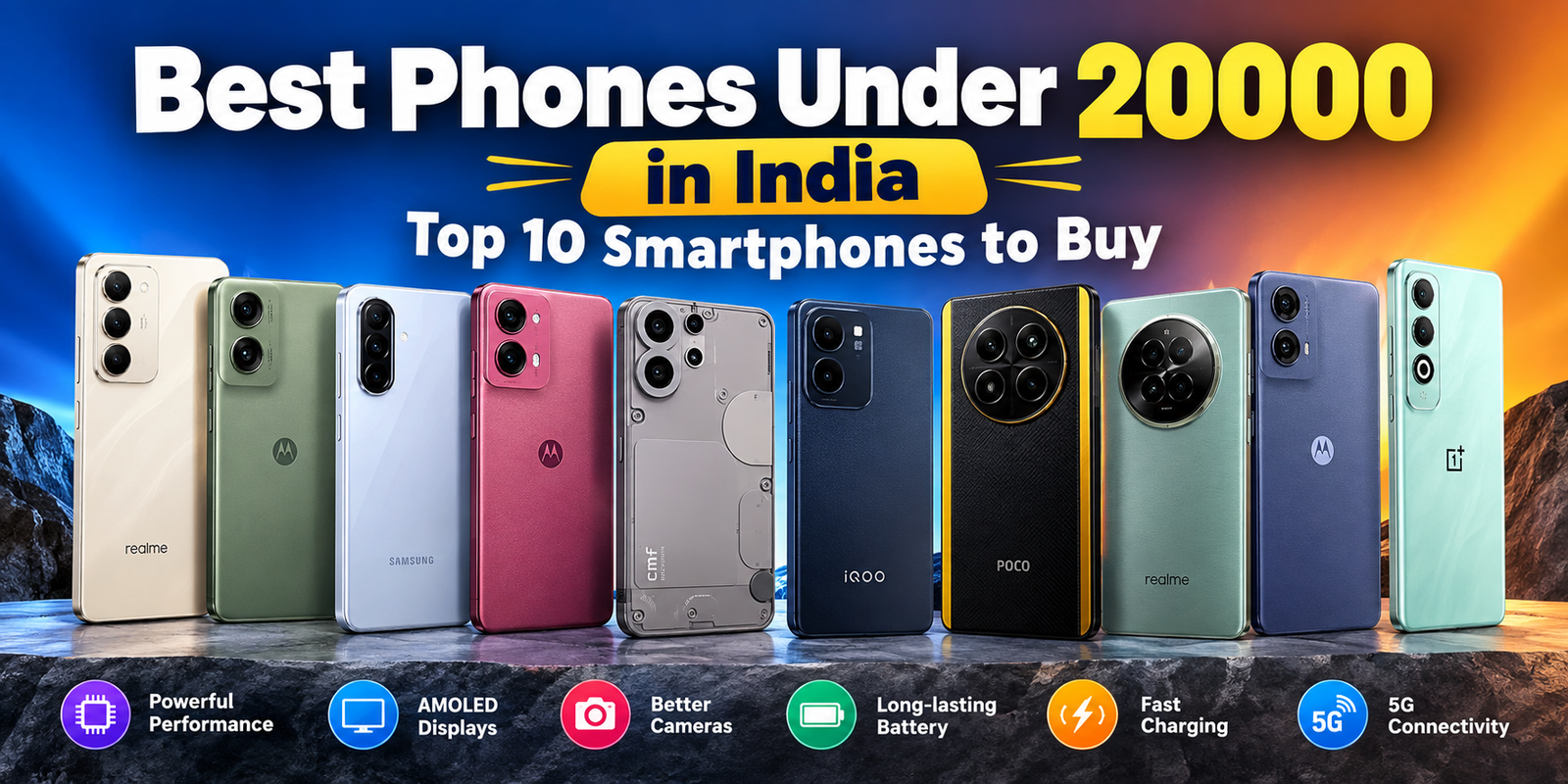 Best Phones Under 20000 in India: Top 10 Smartphones to Buy